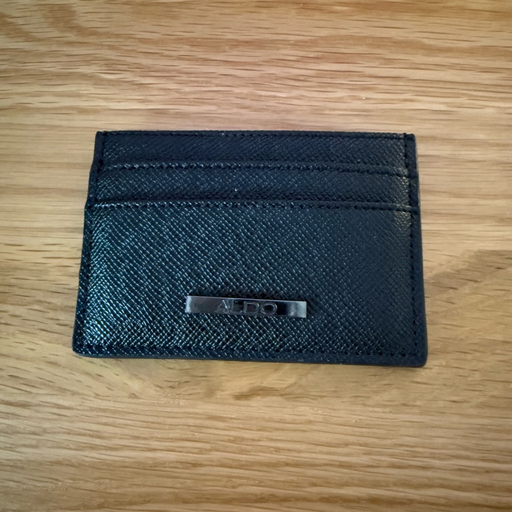 Aldo Black Card Holder